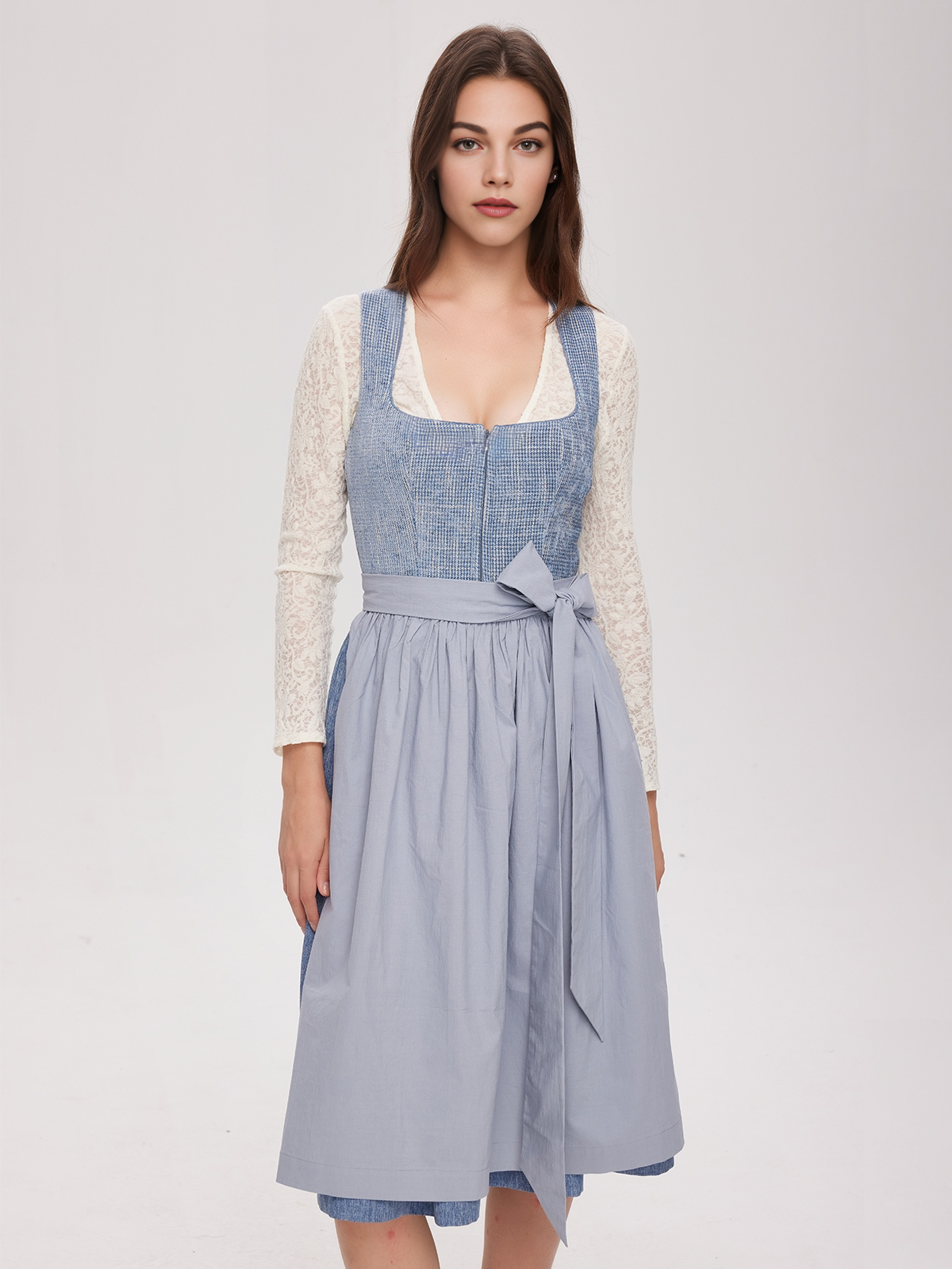 Dirndl in Blau