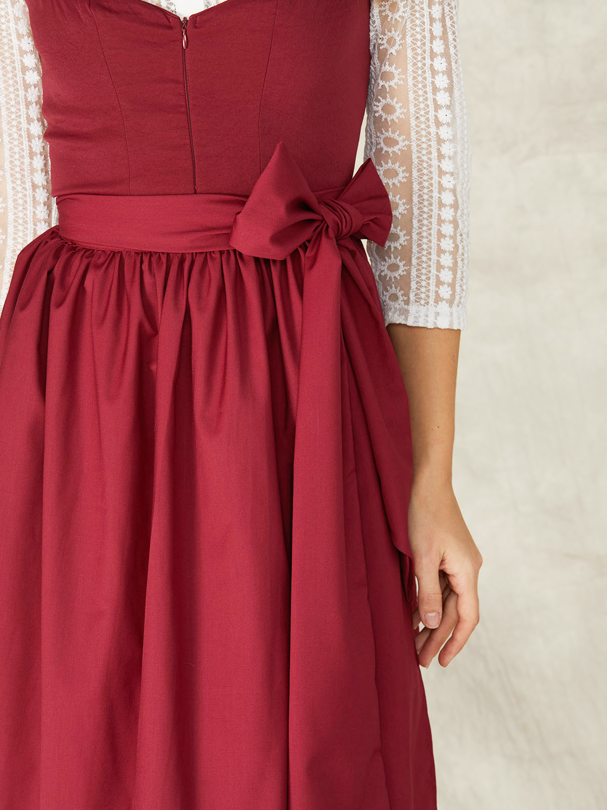 Dirndl in Rot