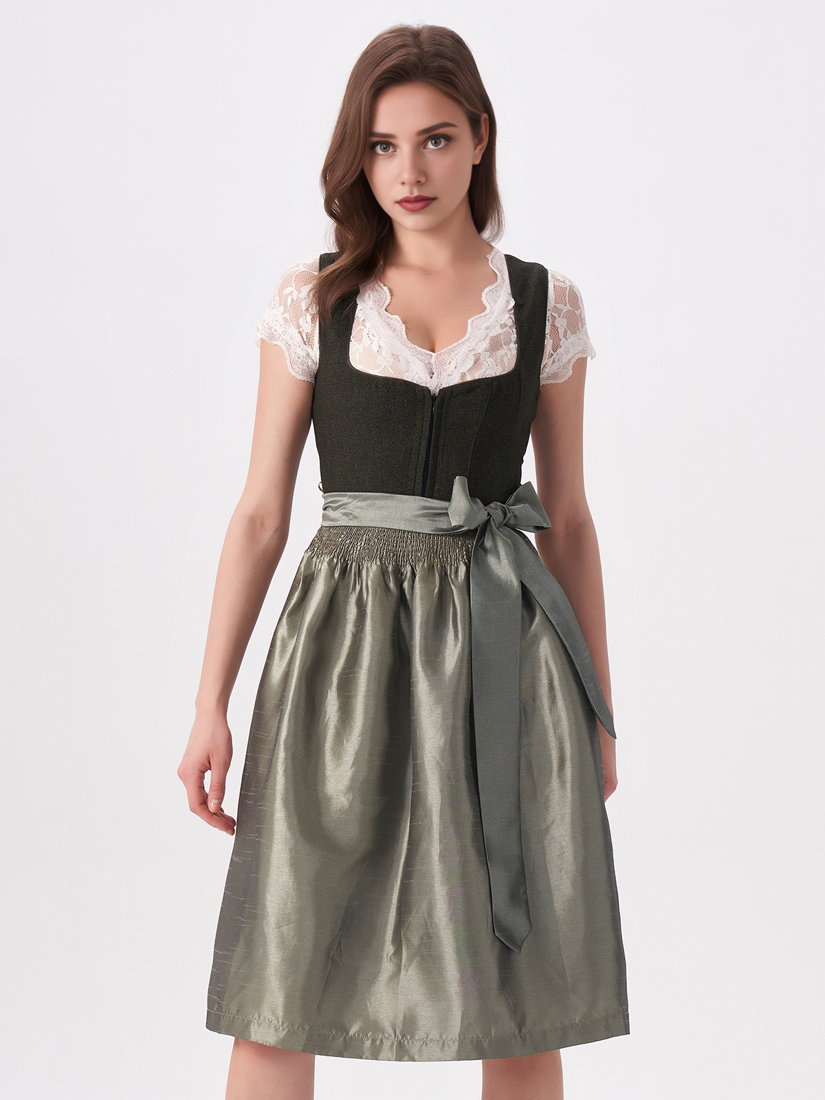 Dirndl in Grün – perfekt für Naturliebhaberinnen